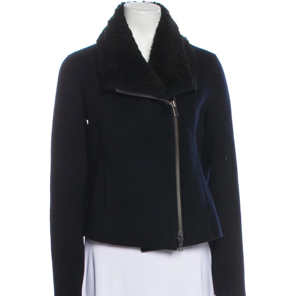 Vince Scuba Shearling Jacket